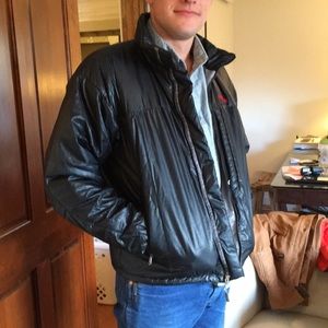 Marmot synthetic down black jacket. Men M